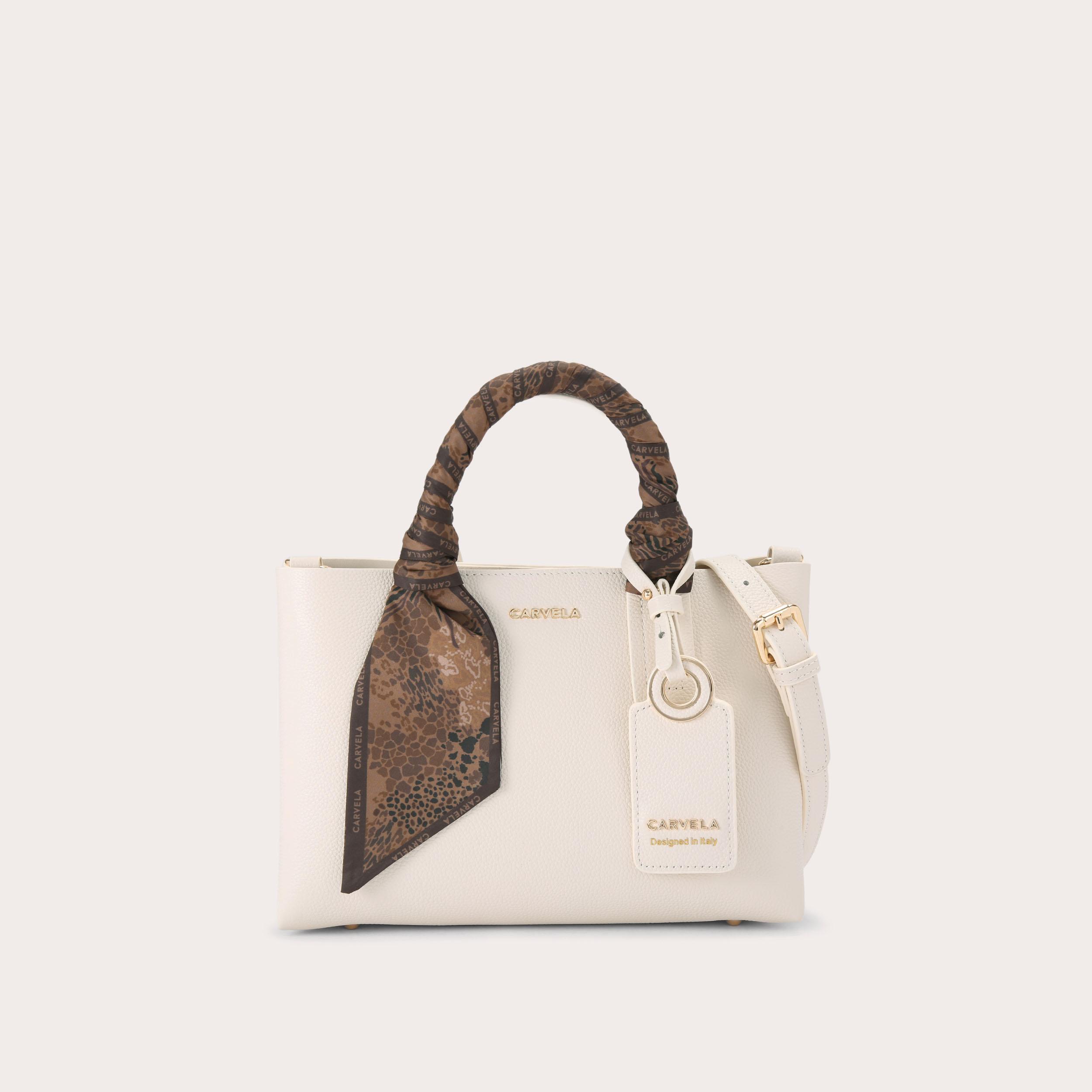 NINA MINI TOTE Bone Leather Mini Tote Bag by Carvela