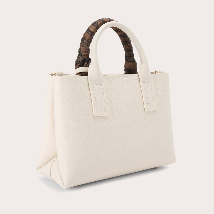 NINA MINI TOTE Bone Leather Mini Tote Bag by Carvela